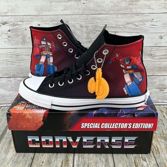 Converse x Transformers Chuck Taylor All Star Autobots Limited Sneaker Size 7.5 - Picture 6 of 16